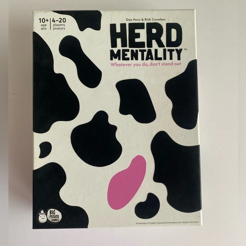 Herd Mentality The Udderly Hilarious Party Game Family Game Night Gently‎ Used